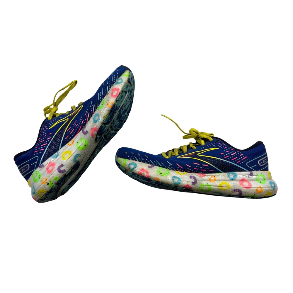 Brooks Glycerin 20 Running Shoes Womens Blue Cereal DNA LOFT Bowl of Blue - Picture 1 of 9